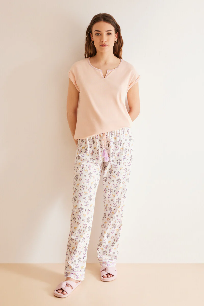 100% Cotton camel pyjamas - Image 3