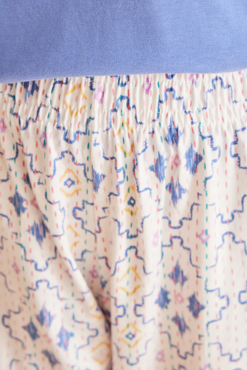100% Cotton diamond allover pyjamas - Image 5