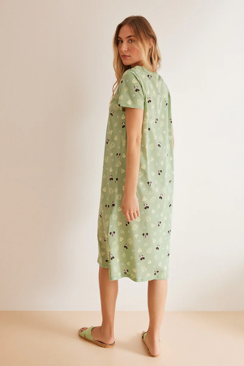 100% Cotton Mickey midi nightgown - Image 4