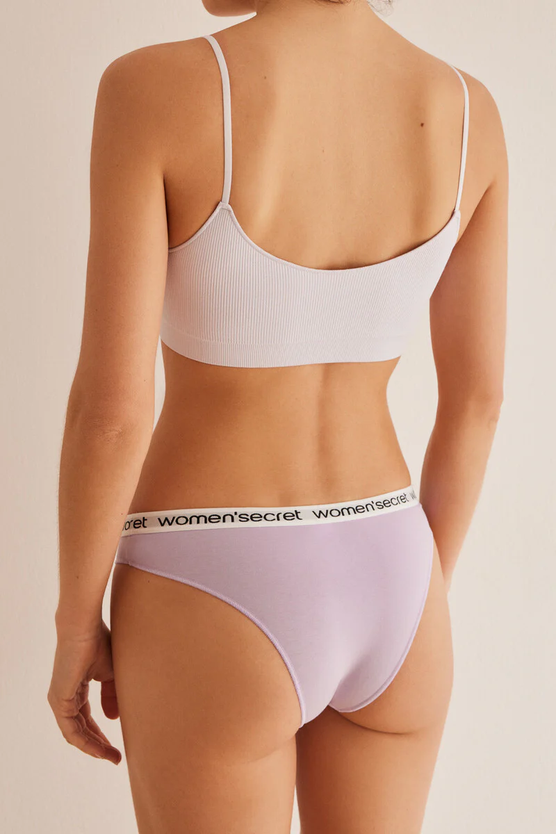 7-pack of Brazilian panties with logo - Image 4