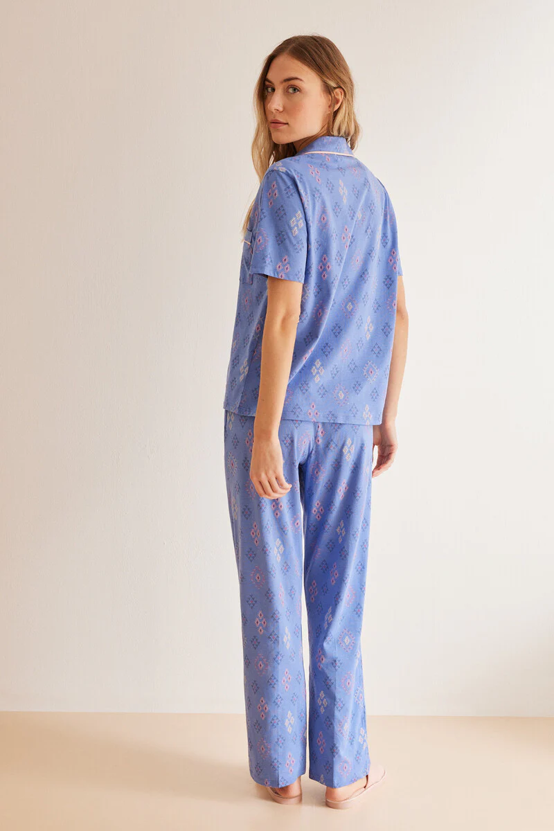Classic 100% cotton ethnic pyjamas - Image 5
