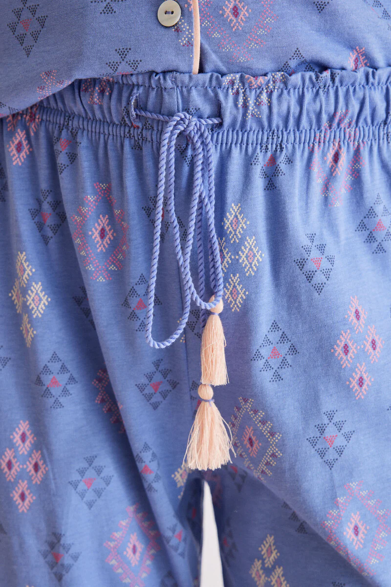 Classic 100% cotton ethnic pyjamas - Image 6
