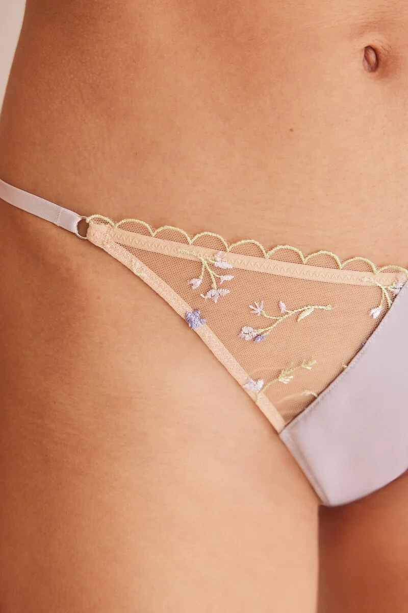 Classic floral tulle panty - Image 3