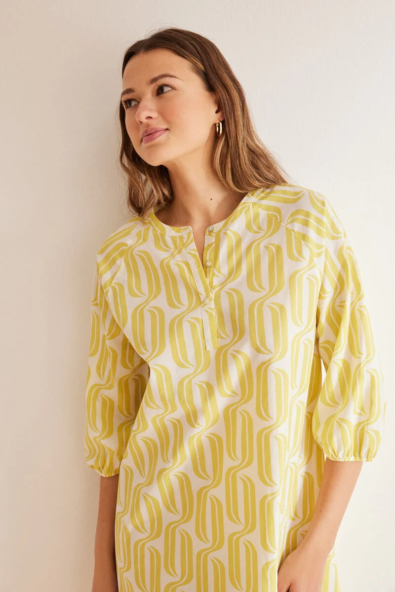 Geometric print midi camisole - Image 3