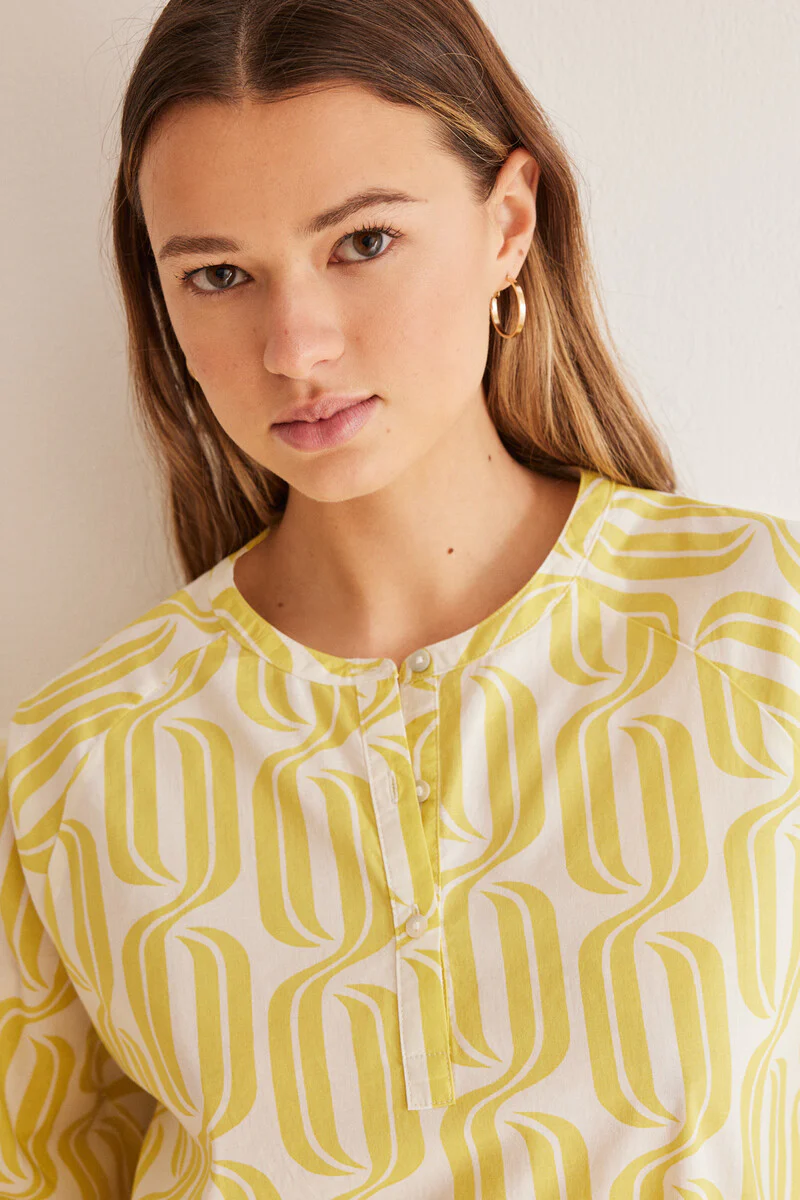 Geometric print midi camisole - Image 4