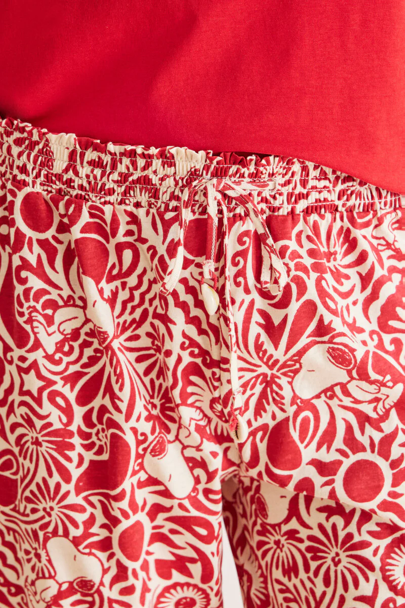 Shell 100% cotton Capri trousers - Image 4